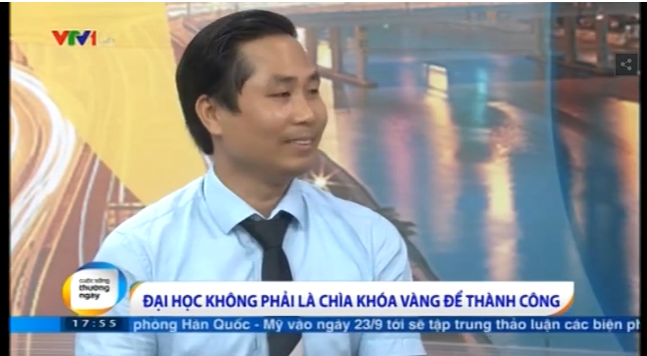 Nguyễn Bá Toàn – khách mời của chương trình cuộc sống thường ngày VTV1 – “Định hướng nghề nghiệp”
