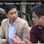 Nguyễn Bá Toàn trong chương trình VTV1 buổi sáng đầu tiên năm 2016