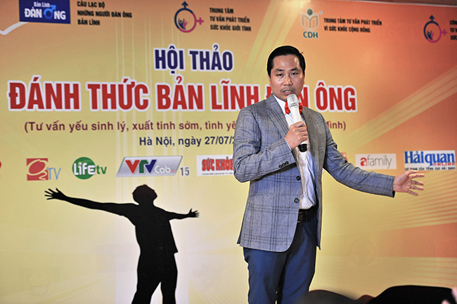 Chuyên gia tư vấn sức khỏe giới tính Nguyễn Bá Toàn - người chia sẻ chính tại chương trình